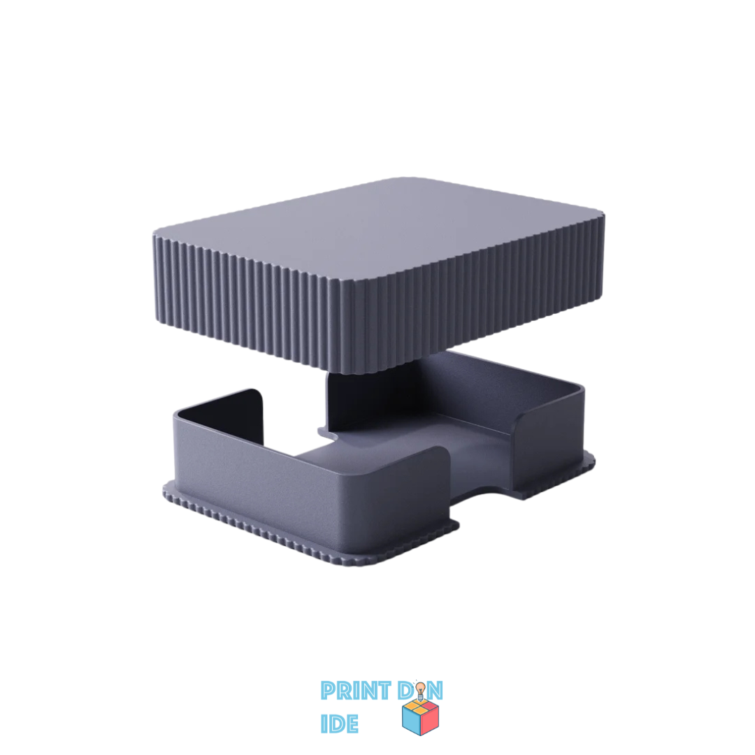 Kortæske til standard spillekort – Stilrent rillet design